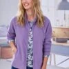 Lilac Fleece Jacket -Casual Outfits Store 43361pvl 8fc201f42b11db4
