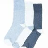 3 Pack Blue Socks -Casual Outfits Store 45328pvl 96677e60de9aa90