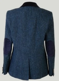 Benbecula Navy Herringbone HARRIS TWEED® Ladies' Jacket -Casual Outfits Store 48212pvl 0f05b531a4c7420
