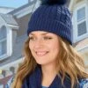 Navy Cable Knit Hat 1 Navy Cable Knit Hat -Casual Outfits Store 54493pvl 15c0616caf80b79