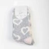 2 Pack Grey / Pink Snowsoft Socks -Casual Outfits Store 56621pvl 43814ed2663a248