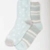 2 Pack Turquoise Snowsoft Socks 2 2 Pack Turquoise Snowsoft Socks -Casual Outfits Store 56644pvl 40a7d4b7dccc2c4
