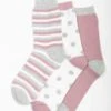 3 Pack Pink Thermal Socks -Casual Outfits Store 56649pvl 617b490ac995b89
