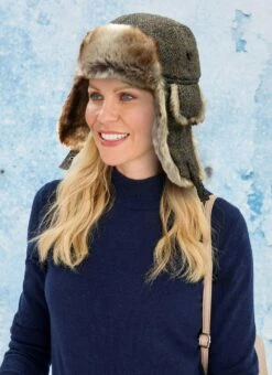 HARRIS TWEED® Women's Trapper Hat