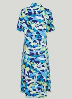 Printed Button Through Dress 7 Printed Button Through Dress -Casual Outfits Store 59781pvl 89ab264182072fc