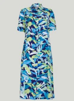 Printed Button Through Dress 6 Printed Button Through Dress -Casual Outfits Store 59785pvl 41ca8063b1aa024