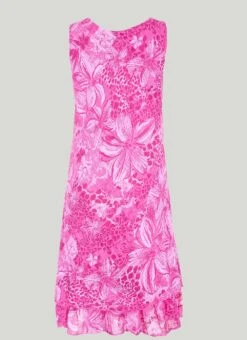 Cotton Blend Tiered Floral Print Dress 7 Cotton Blend Tiered Floral Print Dress -Casual Outfits Store 60130pvl a55153d910b0b49