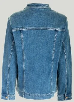 Cotton Rich Stretch Denim Jacket -Casual Outfits Store 60854pvl eec86a6466f1749