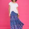 Multi Print Tiered Skirt -Casual Outfits Store 60912pvl 0ba47450e4a16b0