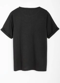 Linen Blend All Over Embellished Palm Tree T-Shirt 7 Linen Blend All Over Embellished Palm Tree T-Shirt -Casual Outfits Store 60962pvl b7d82c89a995758