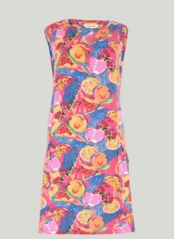 Pure Cotton Notch Neck Jersey Dress -Casual Outfits Store 61156pvl 3fffb4123252035