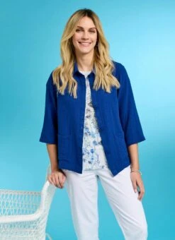 Pure Cotton Double Cloth Jacket