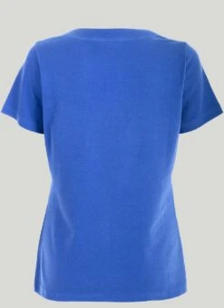 Pure Cotton Notch Neck T-Shirt -Casual Outfits Store 61507pvl 5d6431a31950d72