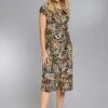 Linen Blend Tie Detail Dress -Casual Outfits Store 61541pvl b0214093273f228