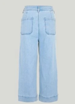 Wide Leg Cropped Jeans -Casual Outfits Store 61755pvl 1d0cfd23afc2a8d