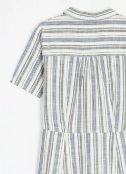 Pure Cotton Stripe Shirt Dress 9 Pure Cotton Stripe Shirt Dress -Casual Outfits Store 62023pvl 39523f107f473cf