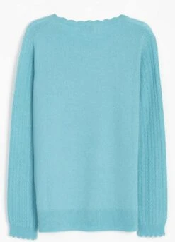 Cashmere Textured Yoke Jumper 7 Cashmere Textured Yoke Jumper -Casual Outfits Store 62055pvl dcbea0c4332a084