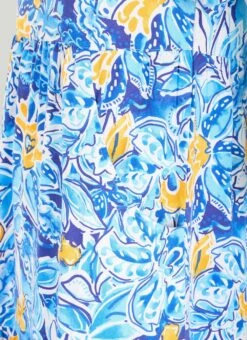 Linen Blend Tiered Shift Dress -Casual Outfits Store 62083pvl d88ec9e86cfe024