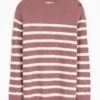 Lattice Stitch Striped Turtle Neck Jumper 2 Lattice Stitch Striped Turtle Neck Jumper -Casual Outfits Store 62222pvl 2b62b0939623667