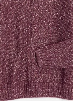 Cable Nep Knit Crew Neck Jumper -Casual Outfits Store 62319pvl c1b60a016edc139