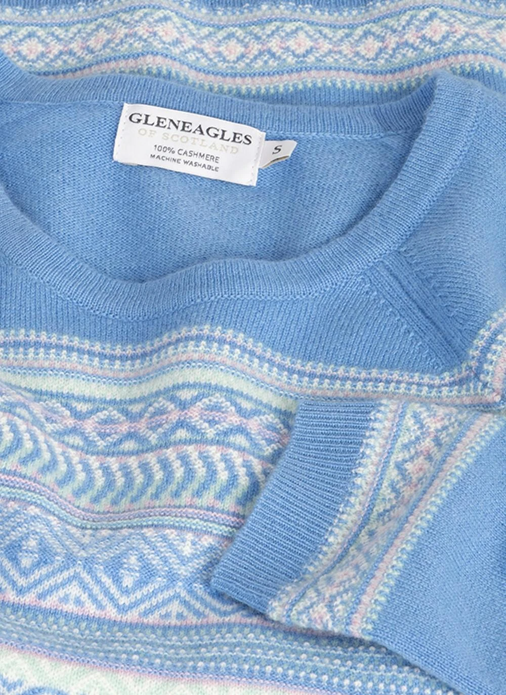 Cashmere Fairisle Yoke Jumper 4 Cashmere Fairisle Yoke Jumper - Image 2