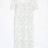 Pure Cotton Button Detail Printed Nightdress -Casual Outfits Store 62474pvl 552c5af9145766d