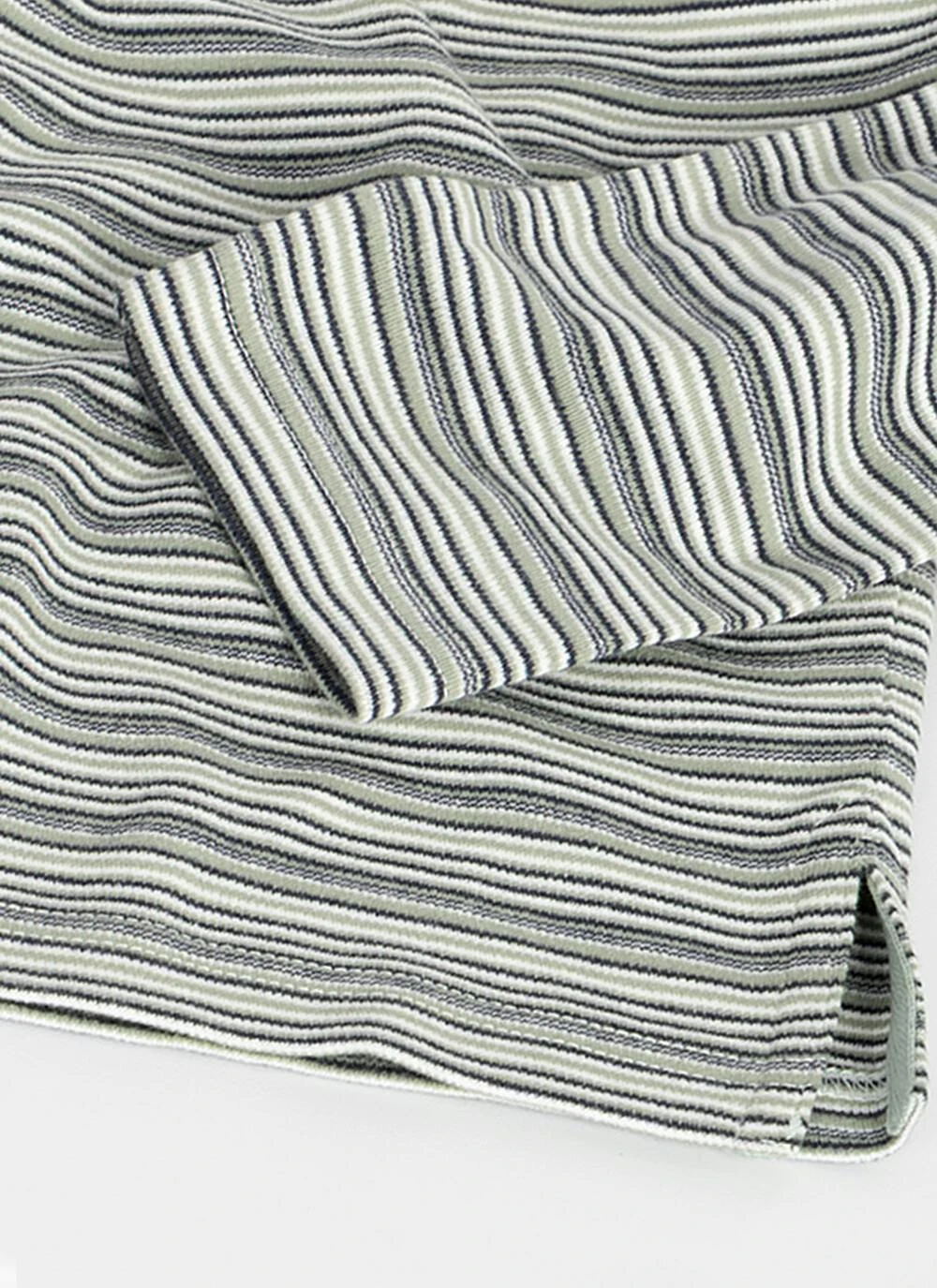 Pure Cotton Striped Crew Neck Top 5 Pure Cotton Striped Crew Neck Top - Image 3
