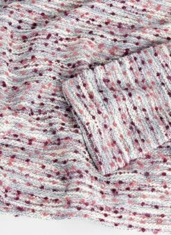 Cotton Blend Textured Crew Neck Top -Casual Outfits Store 62670pvl a94db76b148fbf3