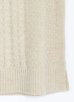 Cable Knitted Vest -Casual Outfits Store 62851pvl 1030dc0d9dff336