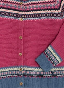 Wool Blend Crew Neck Fairisle Cardigan -Casual Outfits Store 62941pvl a158923725498c2