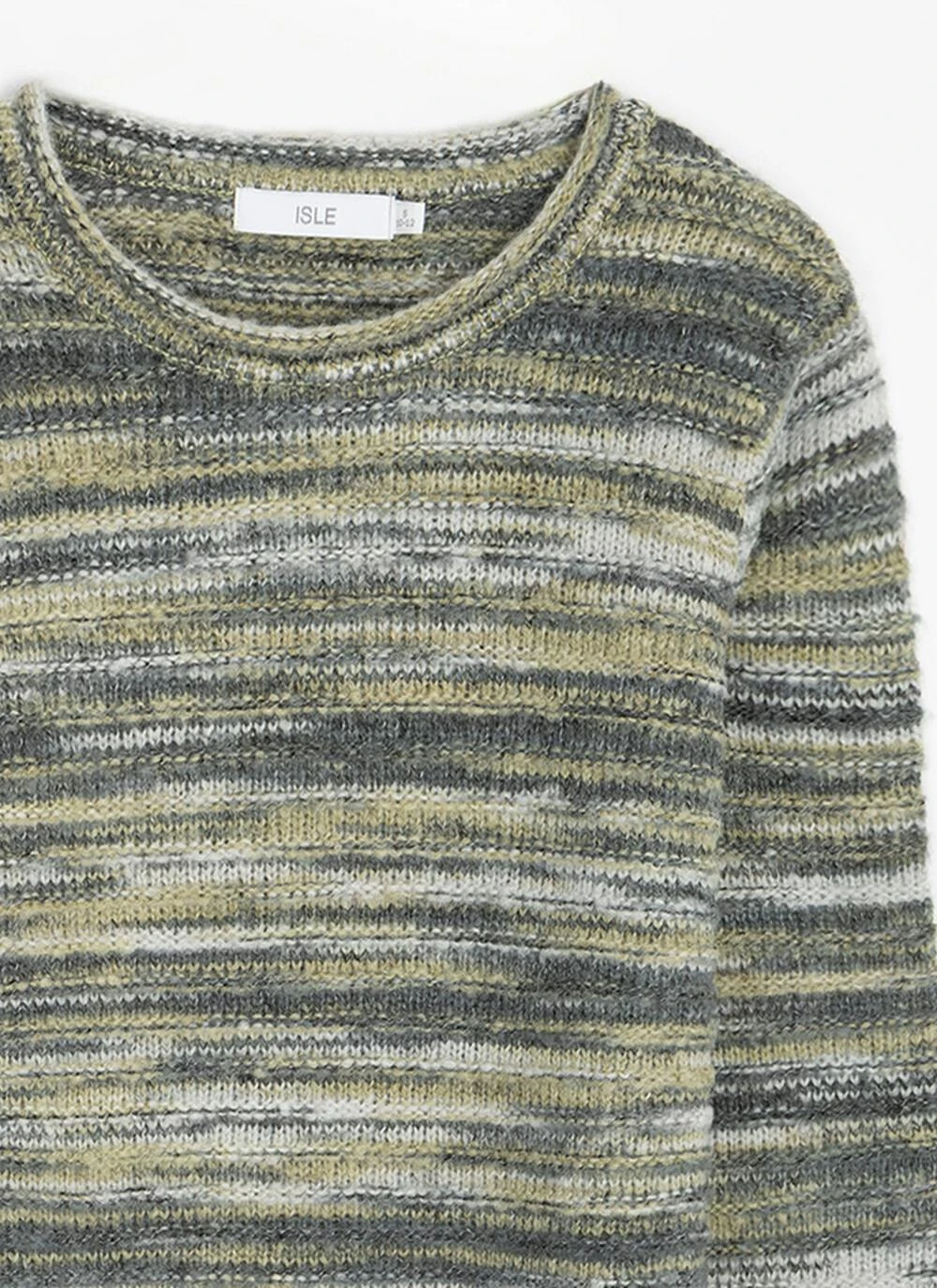 Striped Crew Neck Jumper 4 Striped Crew Neck Jumper - Image 2