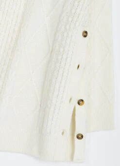 Wool Blend Cable Knit Turtle Neck Jumper -Casual Outfits Store 63002pvl d10f58229ec2dc0