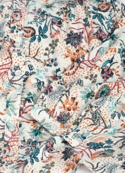 Crepe Paisely Print Blouse -Casual Outfits Store 63028pvl 2a30b49dcb0e58c