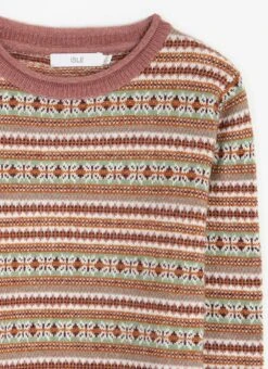 Fairisle Crew Neck Jumper -Casual Outfits Store 63035pvl 8d03911509a09d9