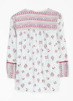 Pure Cotton Printed Pintuck Blouse 15 Pure Cotton Printed Pintuck Blouse -Casual Outfits Store 63054pvl 86e8a4ab6a6f8aa