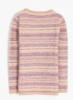 Textured Striped Crew Neck Jumper 9 Textured Striped Crew Neck Jumper -Casual Outfits Store 63079pvl e1e01e376314cc9
