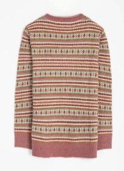 Fairisle Crew Neck Jumper -Casual Outfits Store 63081pvl 88616d9ff52247b