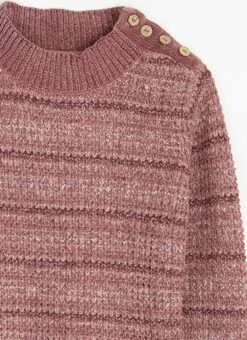 Chenille Striped Turtle Neck Jumper -Casual Outfits Store 63085pvl daaa4664c771274