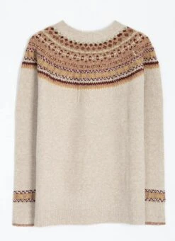 Soft Touch Fairisle Yoke Crew Neck Jumper -Casual Outfits Store 63124pvl 569dac6a0bfb2a7