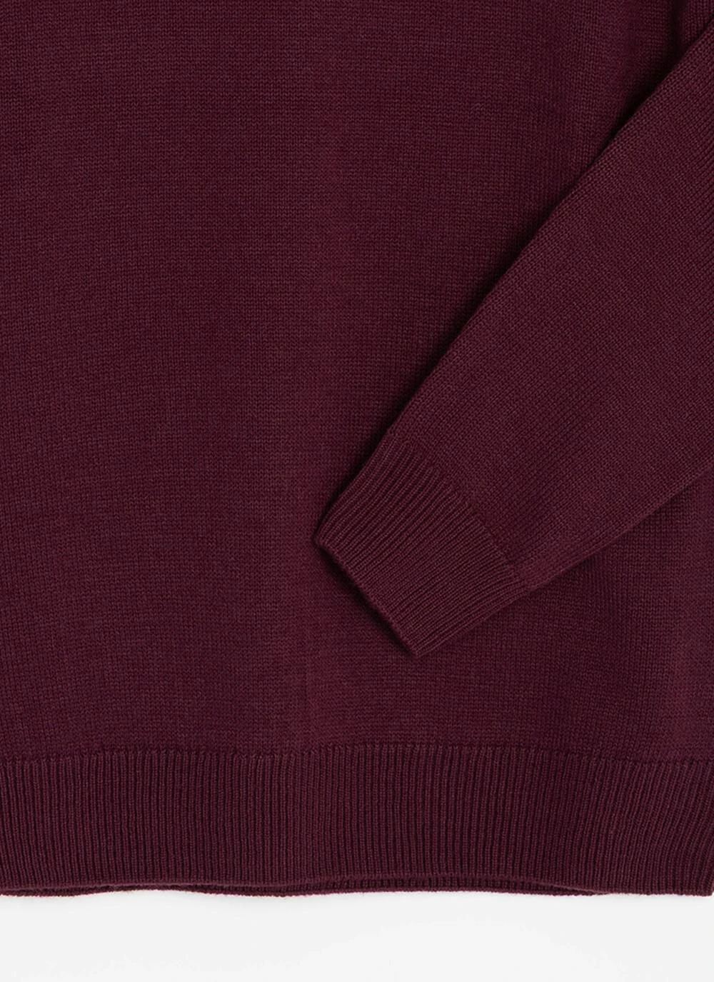 Textured Knit V Neck Jumper 5 Textured Knit V Neck Jumper - Image 3