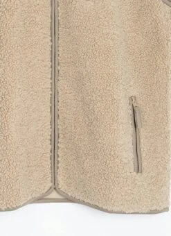 Borg Funnel Neck Gilet -Casual Outfits Store 63288pvl 57bd24a2256f243