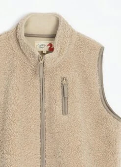 Borg Funnel Neck Gilet -Casual Outfits Store 63291pvl d467993cbbe1d61