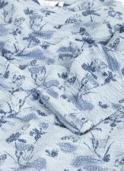 Cotton Rich Textured Crew Neck Printed Top -Casual Outfits Store 63699pvl 5b8275e9e75124d