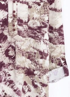 Notch Neck Printed Blouse -Casual Outfits Store 63744pvl a9e186ad766c077