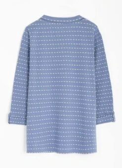 Pure Cotton Jacquard Top -Casual Outfits Store 63754pvl d94b5b17d6e0d34