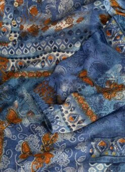 Jersey Printed V-Neck Top -Casual Outfits Store 63757pvl e9d303419a9a8f2