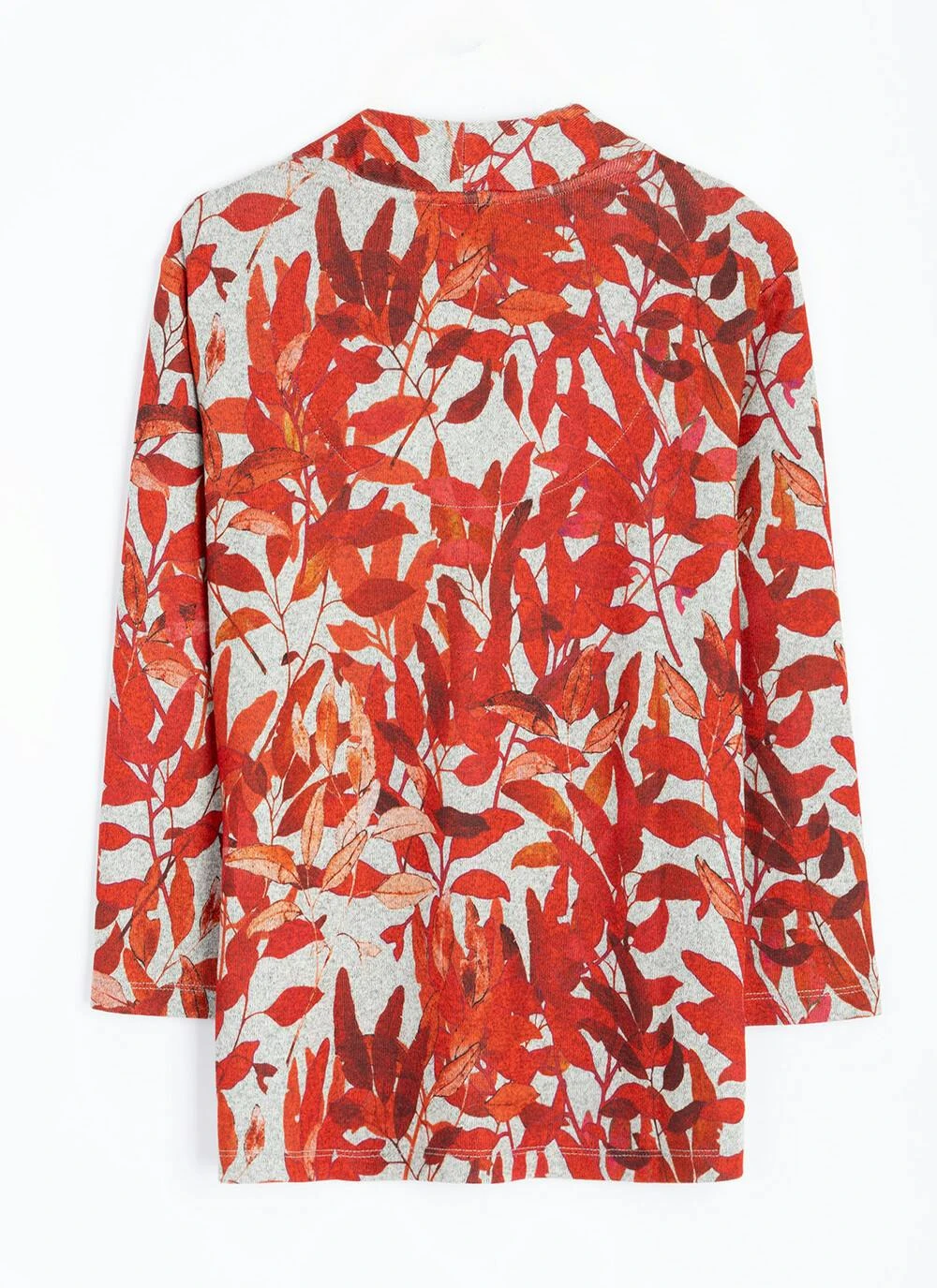 Warm Touch Jersey V Neck Print Top 8 Warm Touch Jersey V Neck Print Top - Image 6