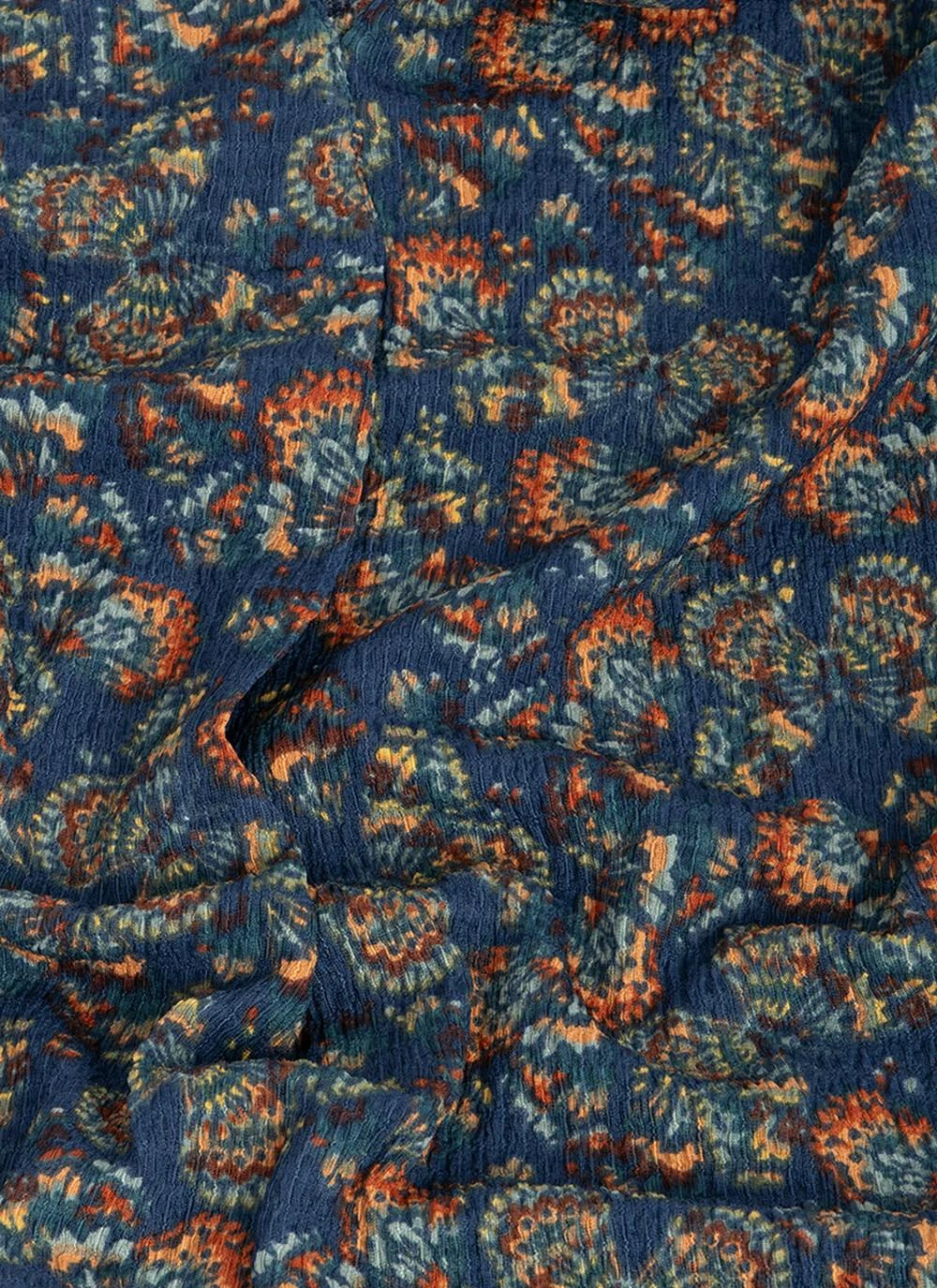 Textured Notch Neck Printed Tunic 5 Textured Notch Neck Printed Tunic - Image 3