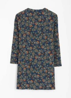 Textured Notch Neck Printed Tunic 9 Textured Notch Neck Printed Tunic -Casual Outfits Store 63879pvl ba352f7a00c3a53