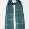 Lightweight Foil Check Scarf -Casual Outfits Store 63951pvl 1e54175a4f598e6